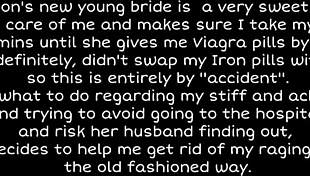 Step-Son’s Bride Slips Me Viagra By Mistake!