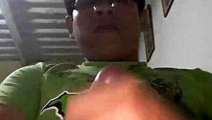 peruvian teen jerks hot cumshot all over my living room couch