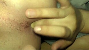 at this wild college party she's fingering and rimming his tight asshole