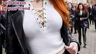 Out of friendzone part 1 features redhead in leather jerk off dream