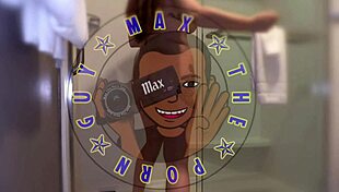 Petite ebony mila slurps monster black cock in sloppy see-through lingerie tease