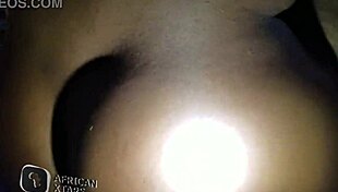 ebony lizzy trembles with joy riding that fat long monster dick