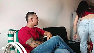 chubby colombian babe chats long then takes fat cock deep inside