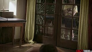 Whoa, petite teen deepthroats friend's huge uncut cock behind boyfriend's back 😈🍆💦