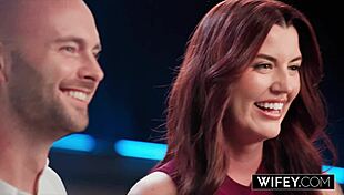 wifey kayla summers curvy redhead deepthroats two cocks cowgirl mmf tagteam hubby watches