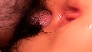 shaved fuck doll ass stretched better than tight pussy close up