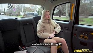 fake taxi driver pounds friend's tight 18 year old sister doggystyle