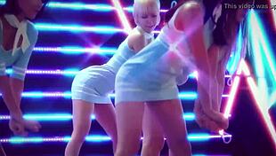 Korean Kpop Slut Hardcore Anal Double Penetration Buffet PMV