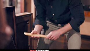 Kinky Stepdad Spanks And Roughly Fucks Submissive Stepdaughter Taboo