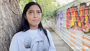 torbe seduces skinny teen kali for intense bent over pounding