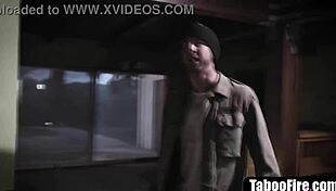 what if slutty teen pulls homeless guy into wild threesome frenzy