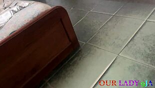 Ebony Babe Teases Gateman Before Hardcore Pounding Session