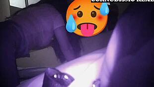 Husband watches wife bent over doggystyle by his friend on hidden cam