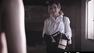 what if slutty teen pulls homeless guy into wild threesome frenzy