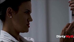 Nurse ratchet cares for patient in hospital fantasy