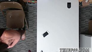 hey suspect did the sexy police officer catch you stealing or just bend you over