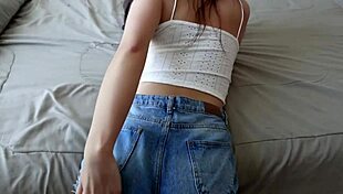 stepbrother secretly fucks virgin stepsister rips clothes spanks petite tits hidden kisses