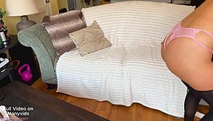 Craving that rough anal creampie from my horny east coast stepmom