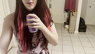 Stepdad, catch your late horny stepdaughter and fuck her tight pussy and ass with your big cock now!