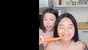 i watched avery black and lulu chu strip to share apollo's cock