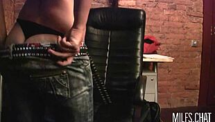 Big-titty milf sonya peels off jeans to tease her huge tits and ass