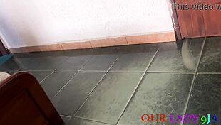 Ebony Babe Teases Gateman Before Hardcore Pounding Session
