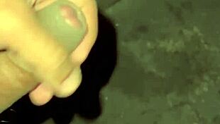 brazilian couple flashes pussy at drive-in strangers for public dogging cum mouthfuls