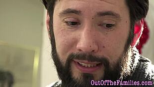 omg teen swallows stepdad's hot jizz straight in her mouth after hardcore sucking 😋💦