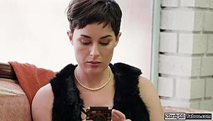 What if she slides fingers deep in her best friends wet pussy mid kiss and makes her squirt?