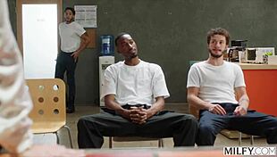 Sienna Rae craves BBC airtight pounding in her first milfy office frenzy