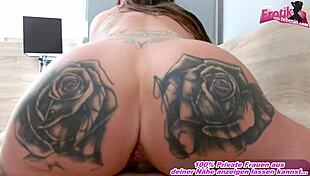 german milf picks up fan at venus fair for raw outdoor creampie fuck