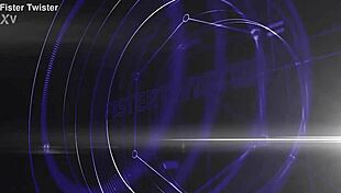 hot blonde lesbian fists shaved pussy close-up with dildo fingering and speculum gaping