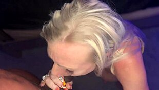 Big Tit Blonde Milf Britney Brooks Craves Blowjob Addiction Frenzy!