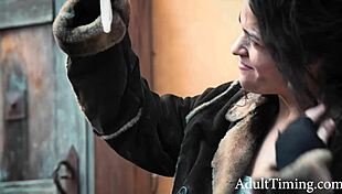 homeless dude's condom dump turns latina dumpster diver into rough wife