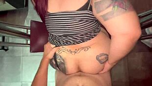 Cheating girlfriend turns boyfriend into cuckold with massive cock surprise