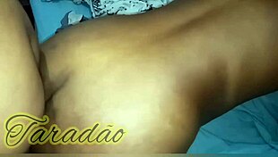 He unloads milk deep in the fat ebony hookers big juicy ass after licking her hairy pussy