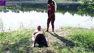 wanna see milf teen lick pussy squirt public lake scandal??