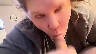 Deepthroat Choking on Huge BWC Makes Me Cum Hard Sloppy