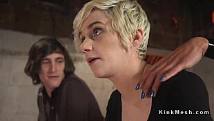 Tranny Mistress Fists and Fucks Students in Kinky Group Domination Orgy!