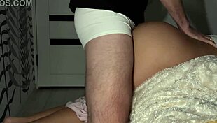 Her tight pussy quivers from his deep cock shock innocent student