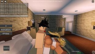Roblox Slut Devours And Rides Massive Cock Hardcore