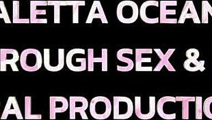 Aletta's juicy ass shakes from spanks while Dan destroys her tight pussy 👋🍑💦