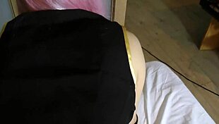 hey, megurine luka's jav cosplay masturbation is spot on