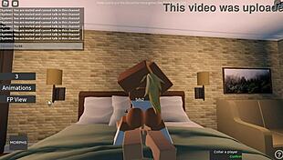 Roblox Slut Devours And Rides Massive Cock Hardcore