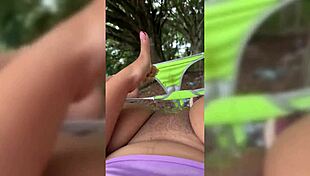 Neighbors might catch my juicy pussy squirt orgasm 😏💦