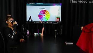 naughty redhead jhocy in sheer red shows killer oral then gets tits sucked hard