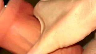 Classic homemade big cock stretches tiny redhead housewife pussy on bedroom bed