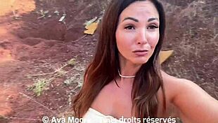 'bang me hard' french amateur begs strangers in woods