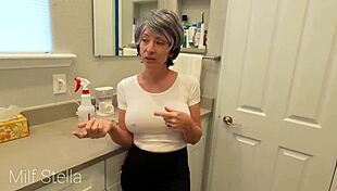 Cuffed GILF Maid Takes Bold Full Anal Service Pounding