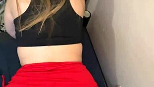 little 18+ stepsis stumbles home from party skirt up begging brother to pound her